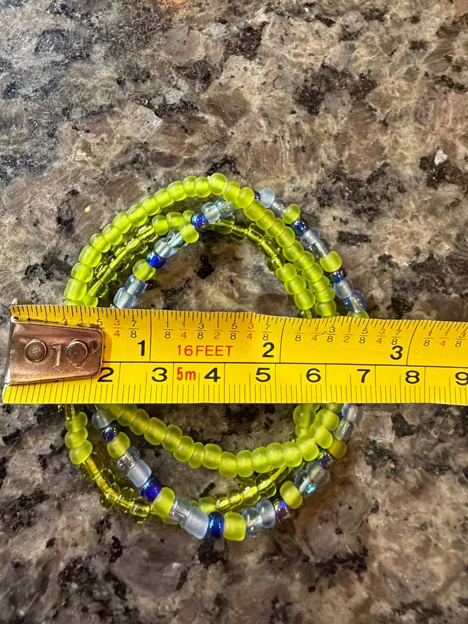 Citrus Tide Beaded Bracelet Set (Set of 3)