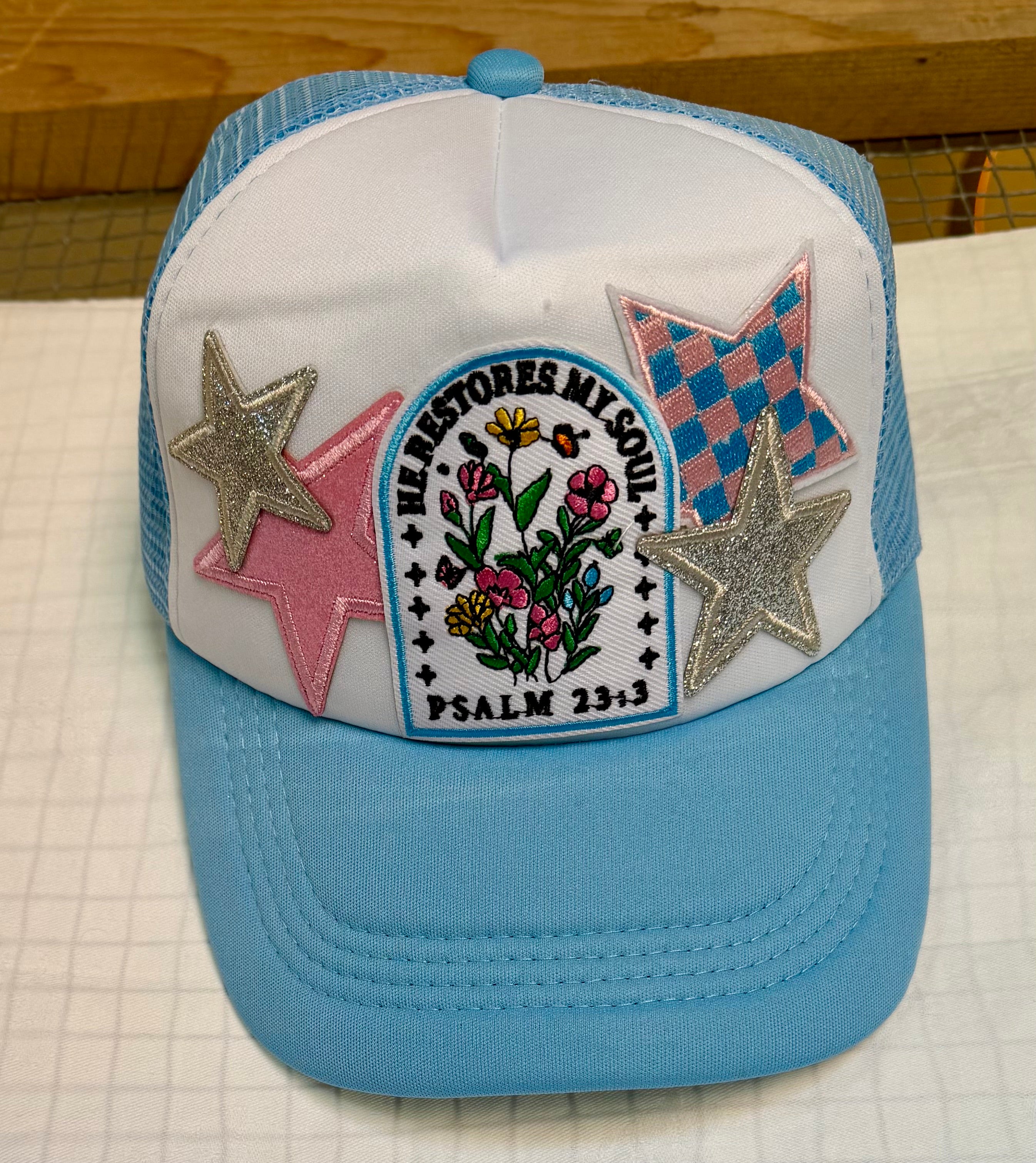 He Restores My Soul Trucker Hat