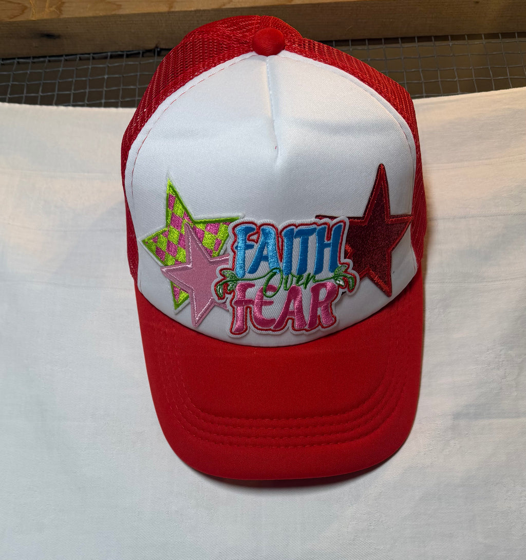 Faith Over Fear Trucker Hat