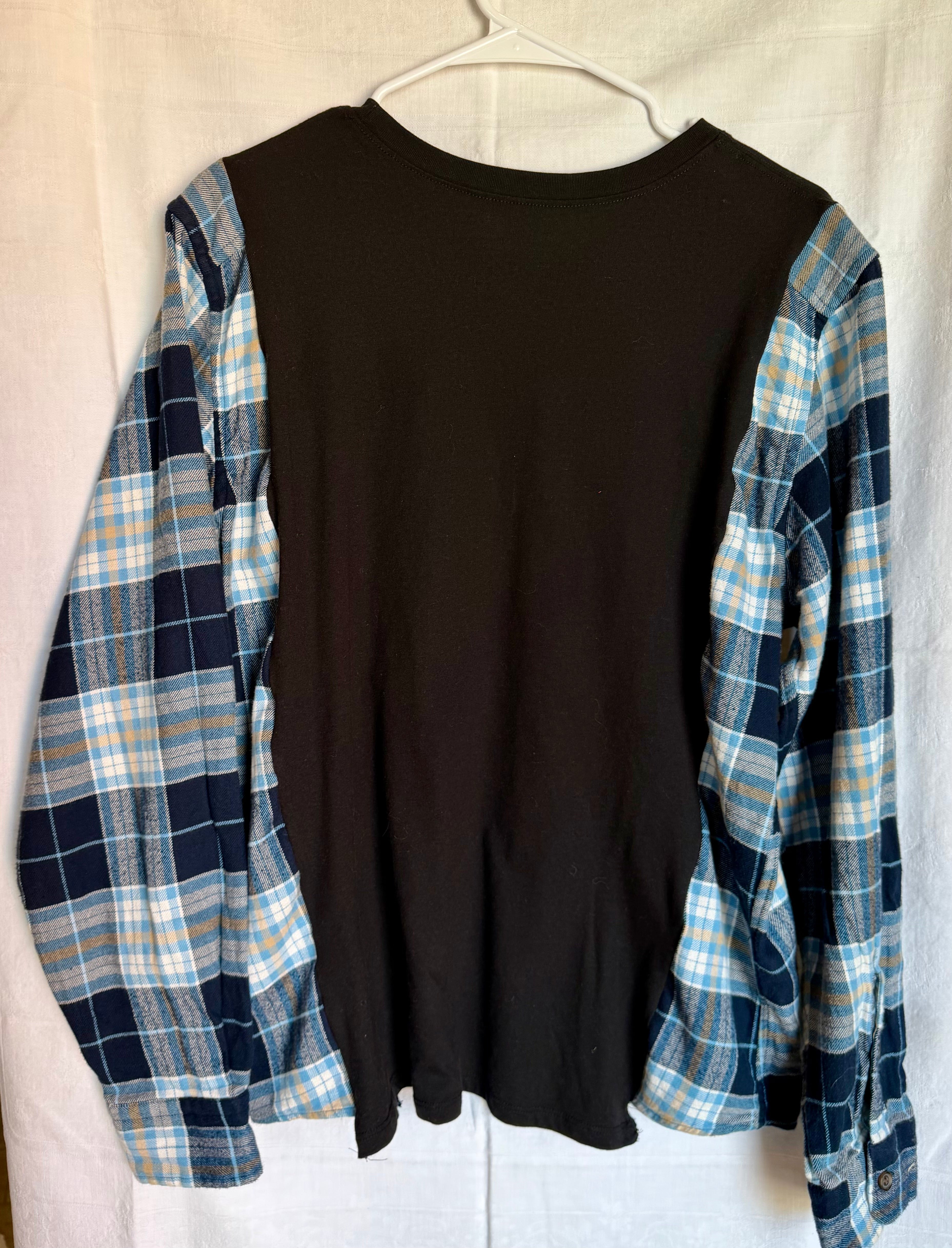 Ford Bronco Plaid Sleeve Top