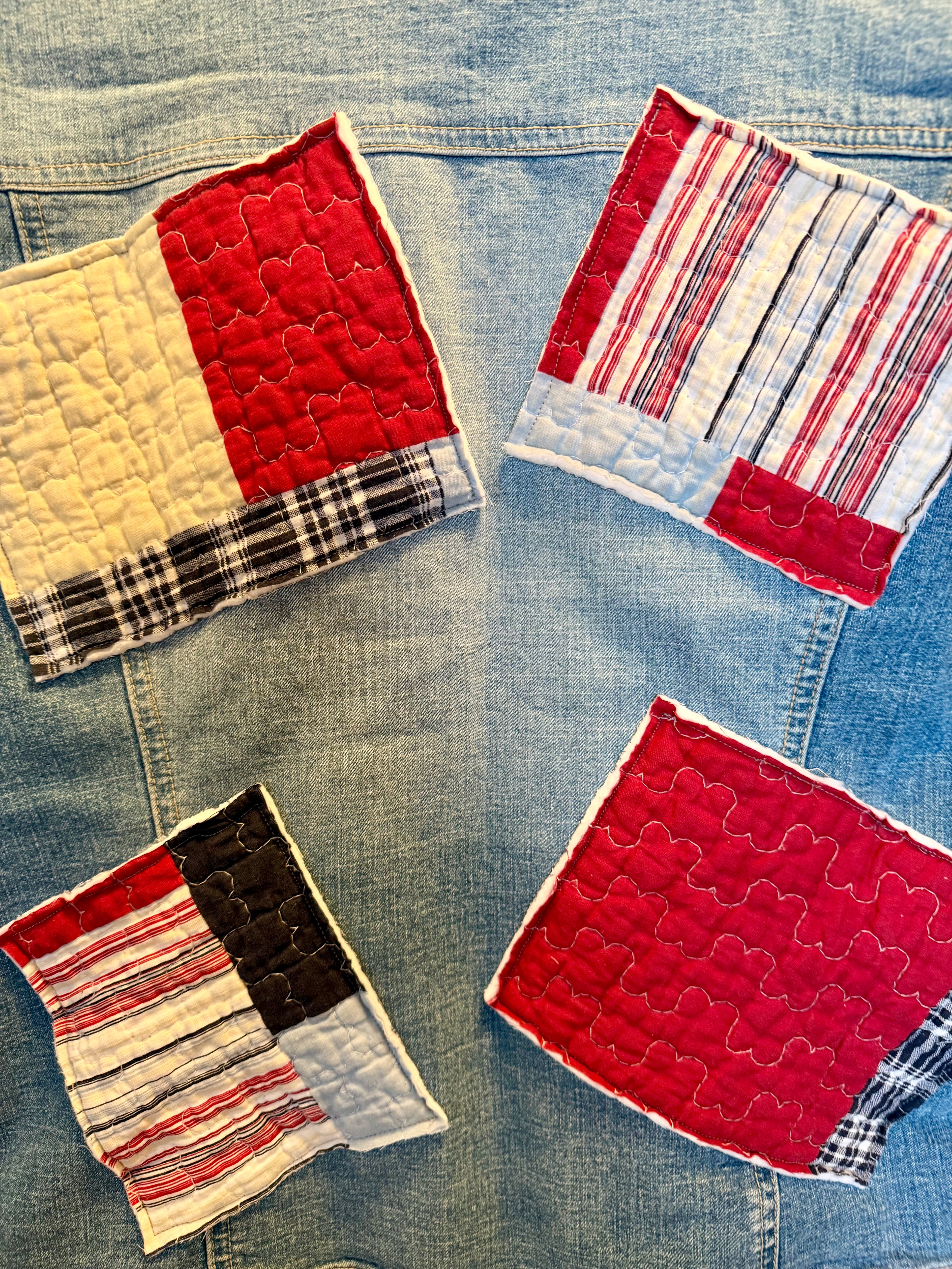 Patchwork Denim Jacket