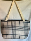 Classic Plaid Tote Bag – Short Strap