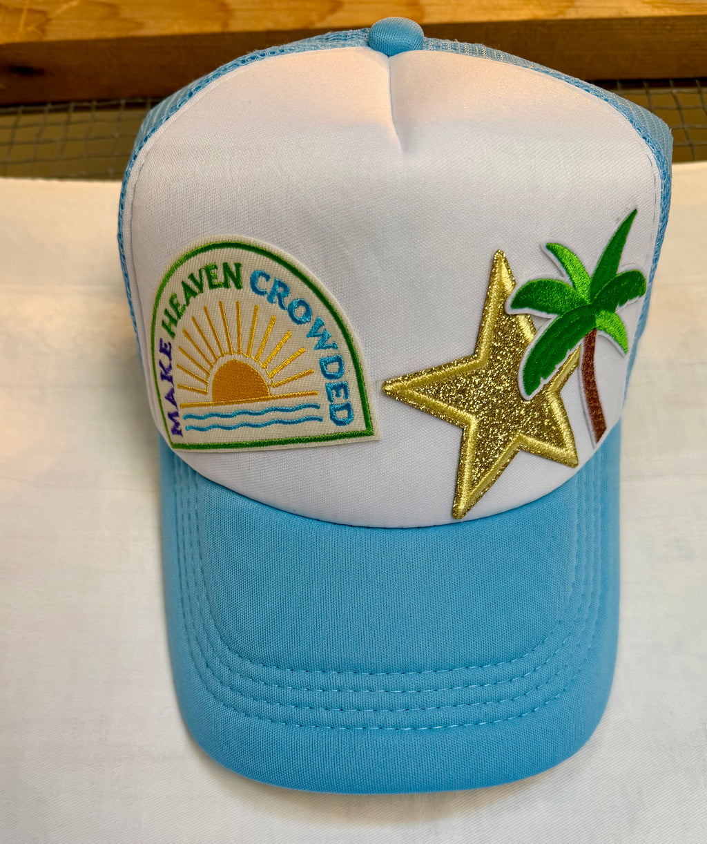 Make Heaven Crowded Trucker Hat