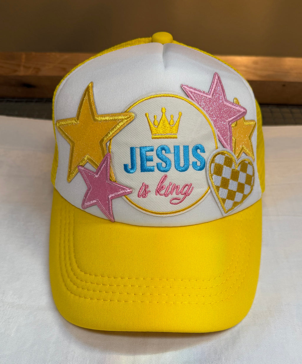 Jesus Is King Trucker Hat