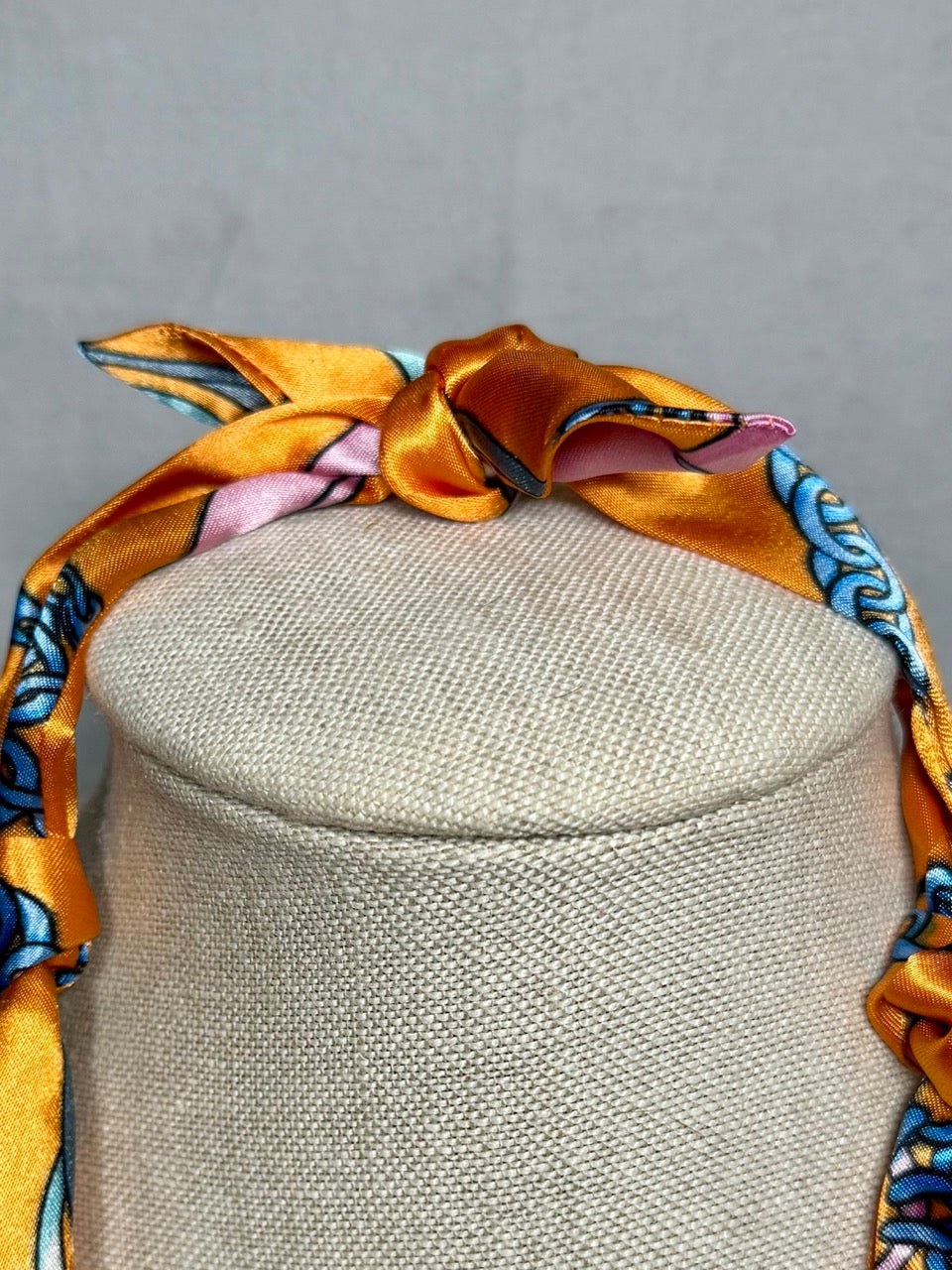Sunset Silk Charm Necklace
