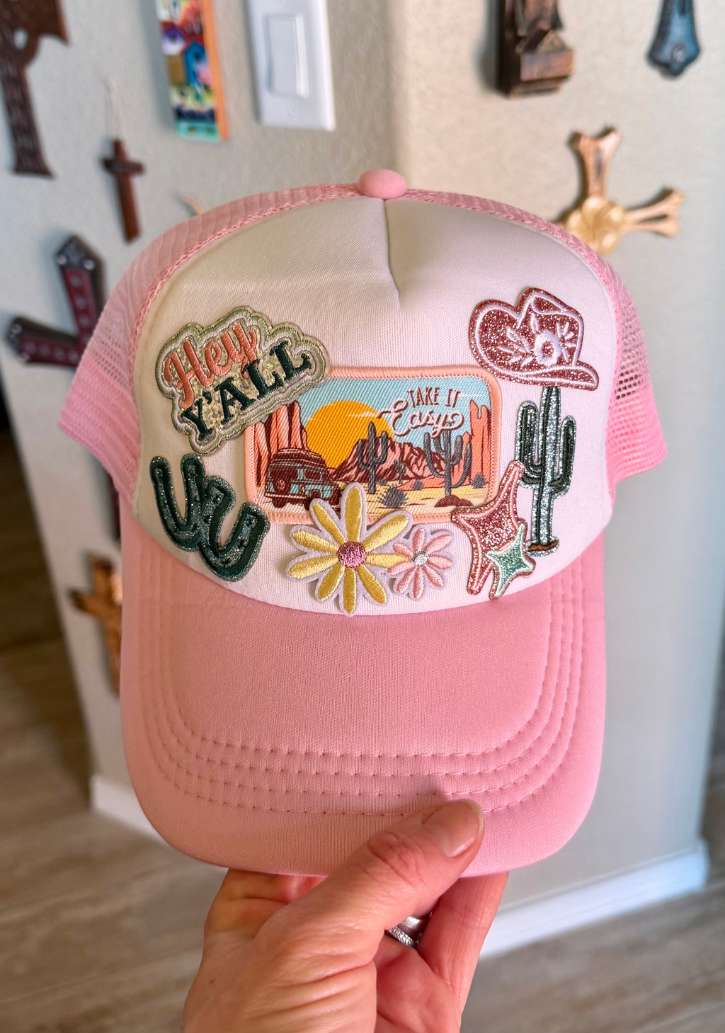 Take It Easy Desert Trucker Hat