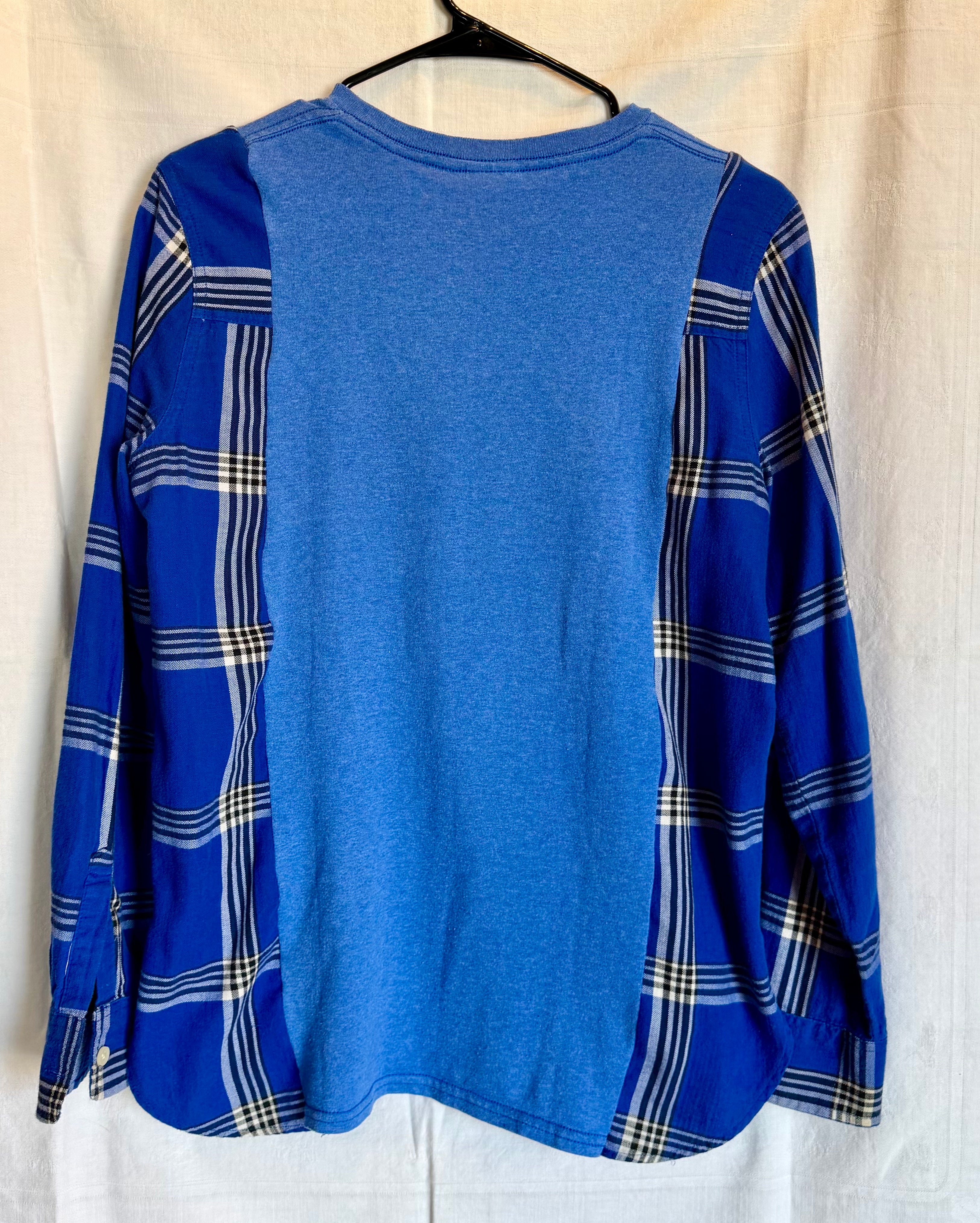 Vail, Colorado Plaid Sleeve Top