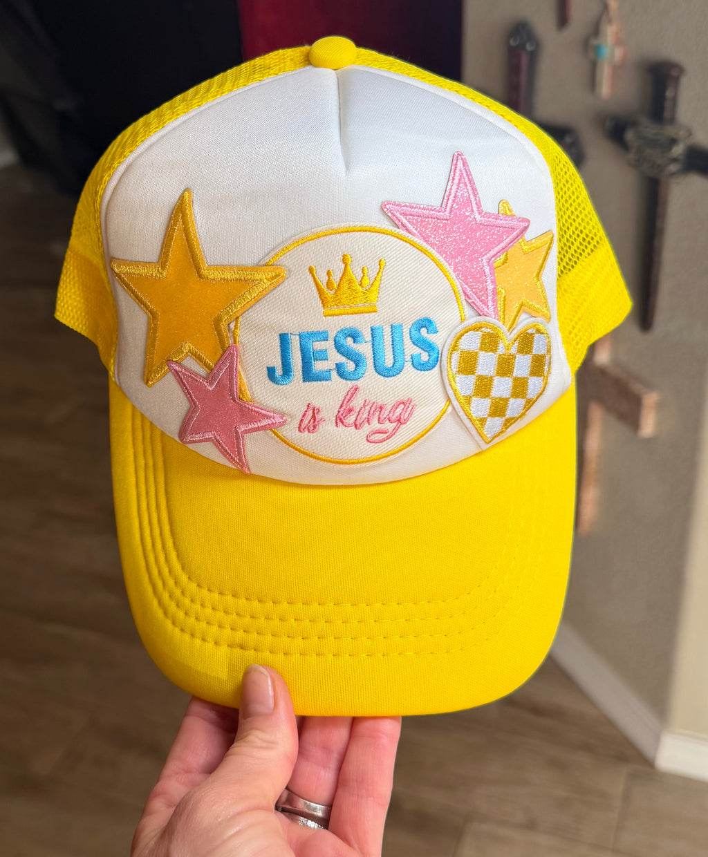 Jesus Is King Trucker Hat