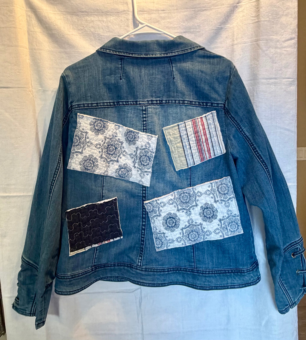 Patchwork Denim Jacket
