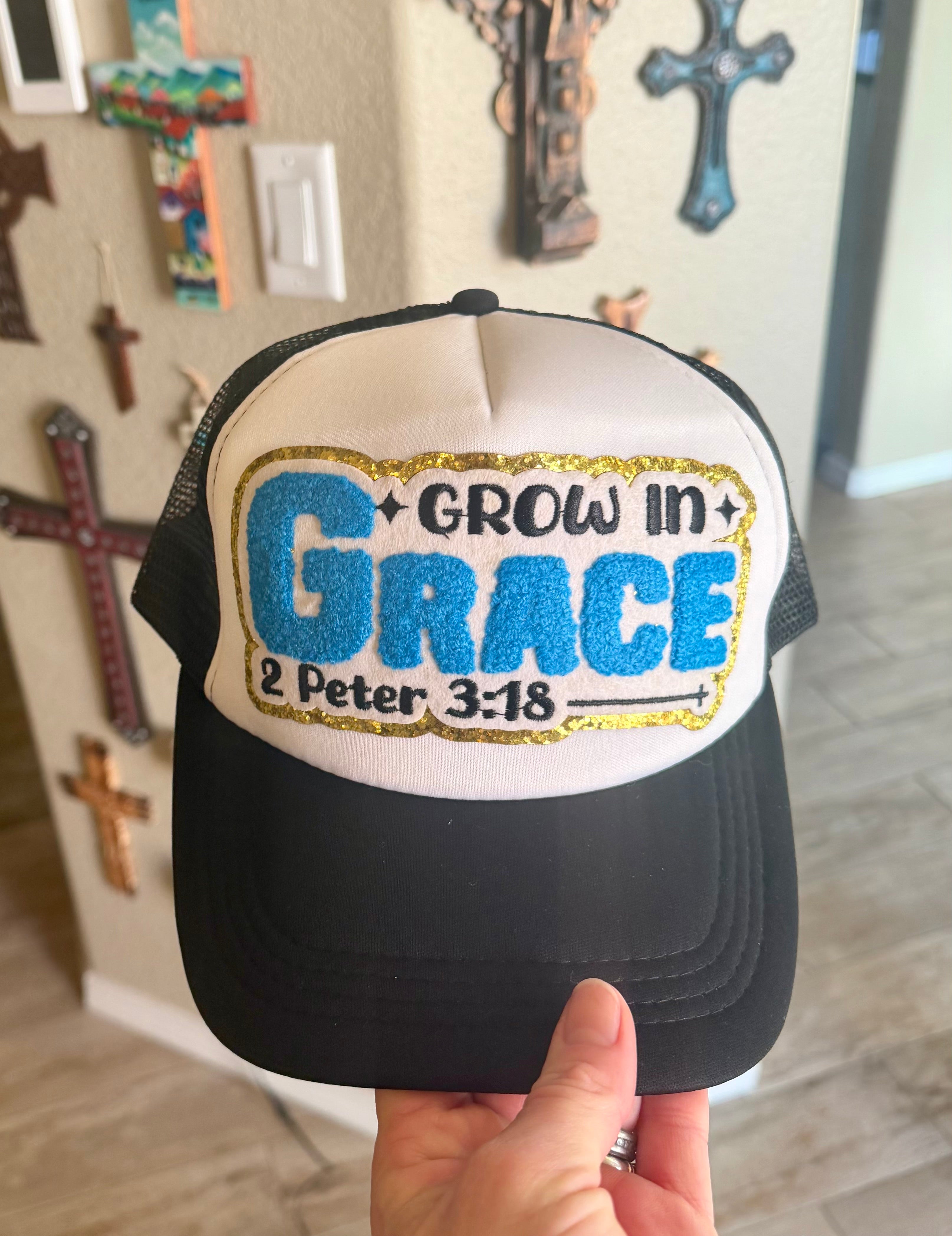 “Grow in Grace” Trucker Hat