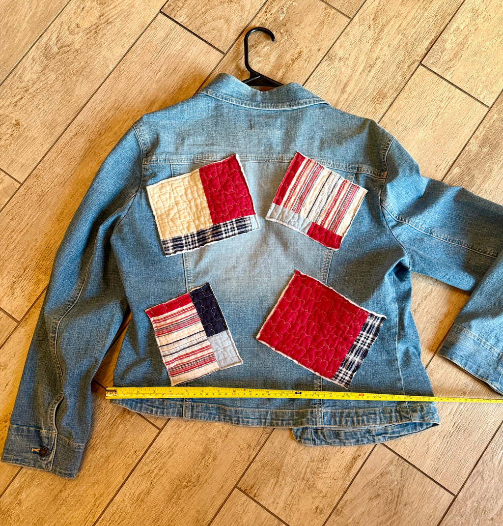 Patchwork Denim Jacket
