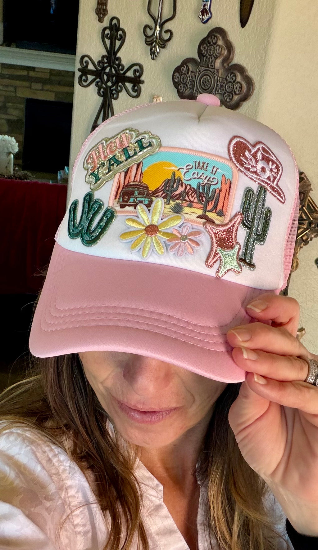 Take It Easy Desert Trucker Hat