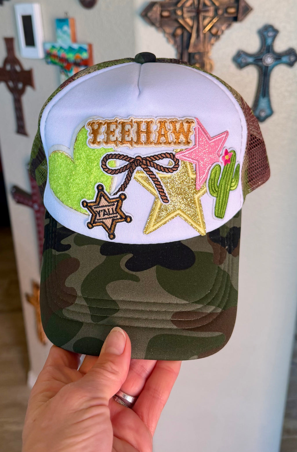 Yeehaw Western Trucker Hat
