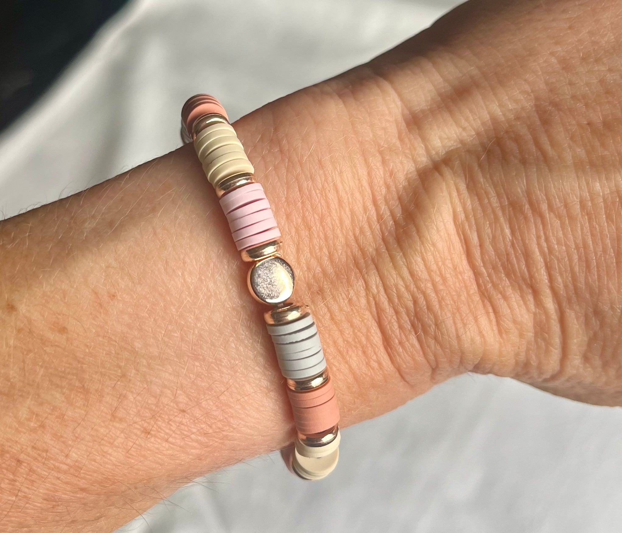 Soft Sunrise Stack Bracelet
