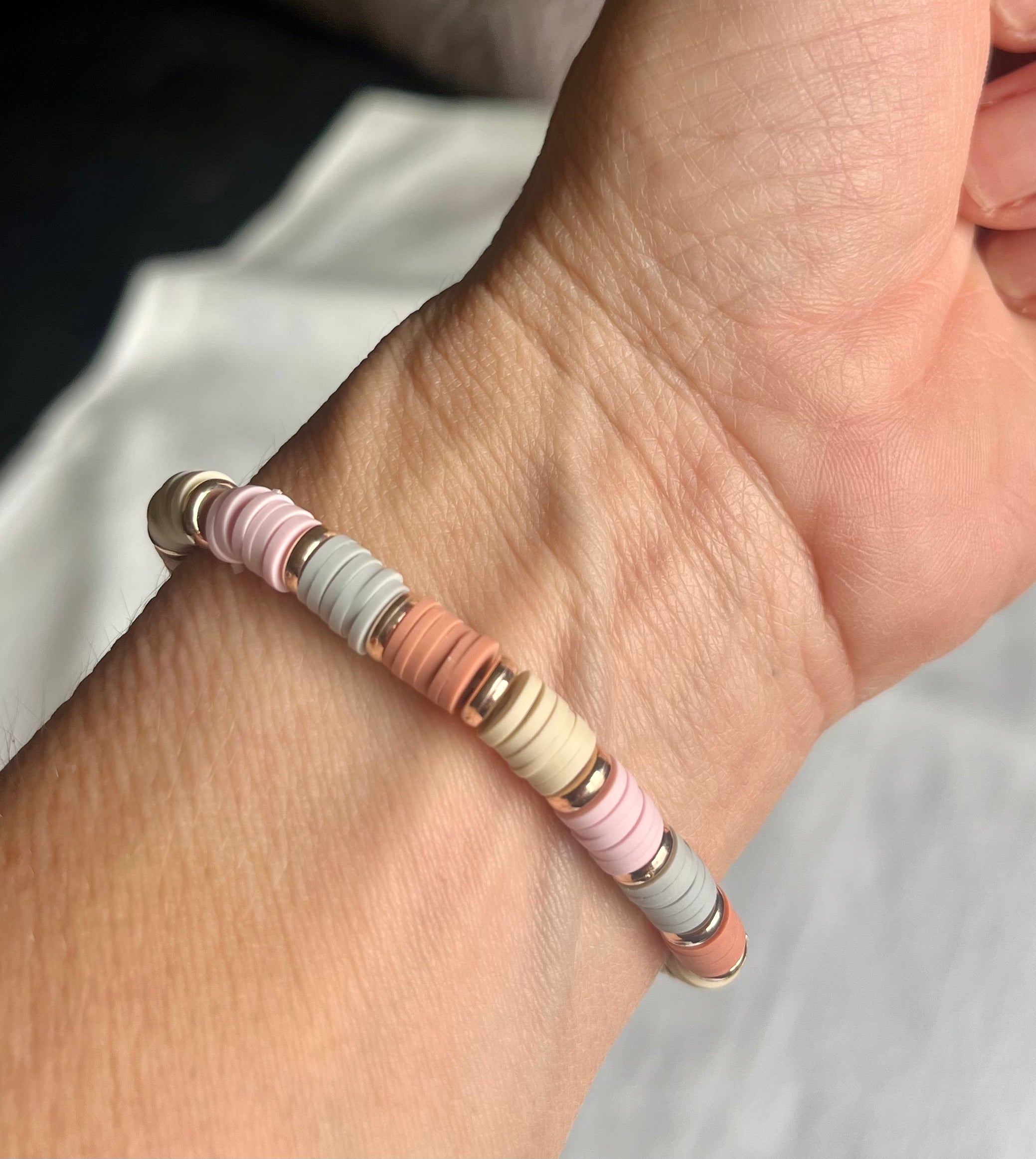Soft Sunrise Stack Bracelet