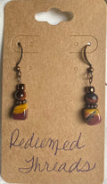 Desert Sunset Beaded Earrings