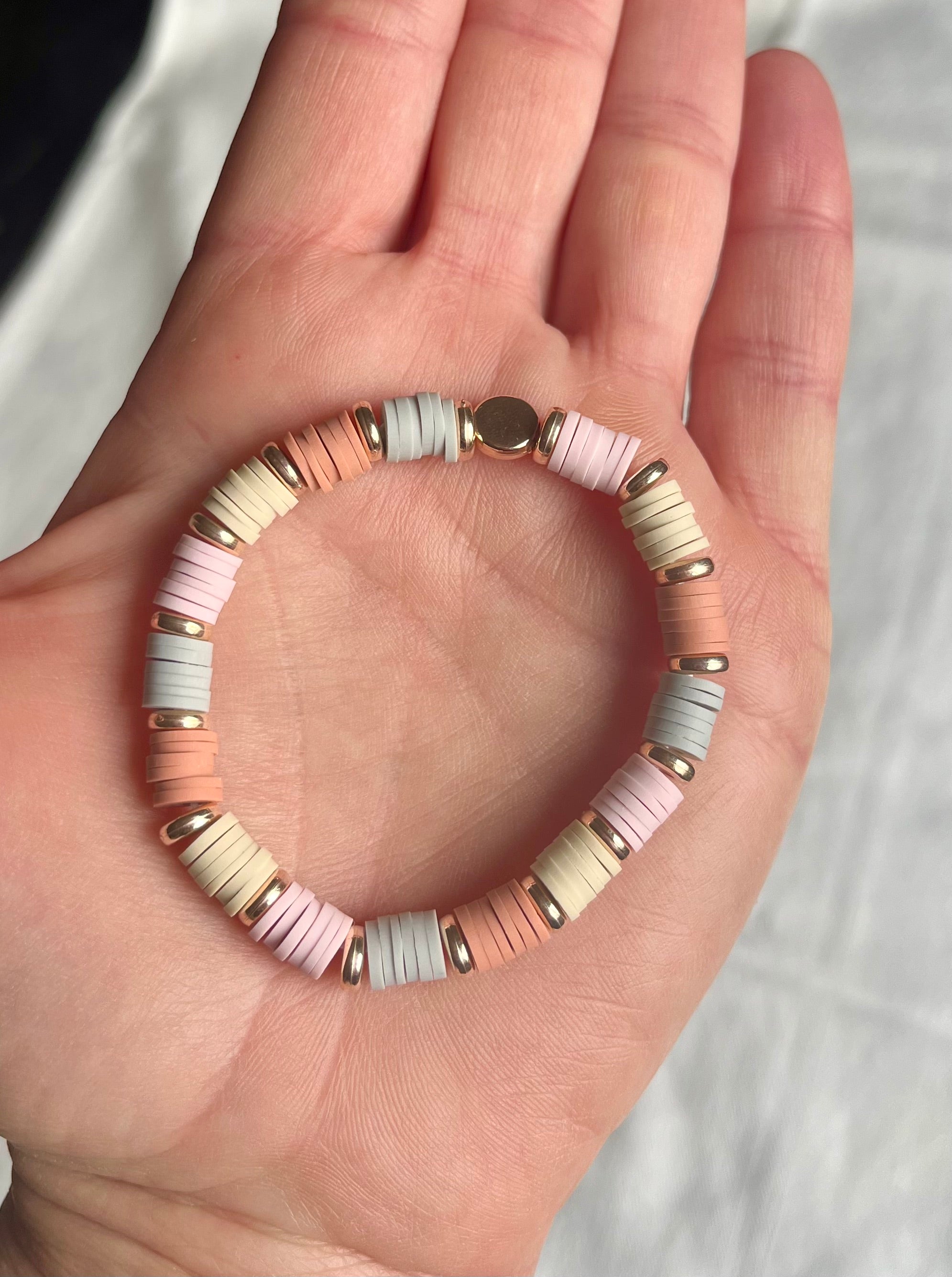 Soft Sunrise Stack Bracelet