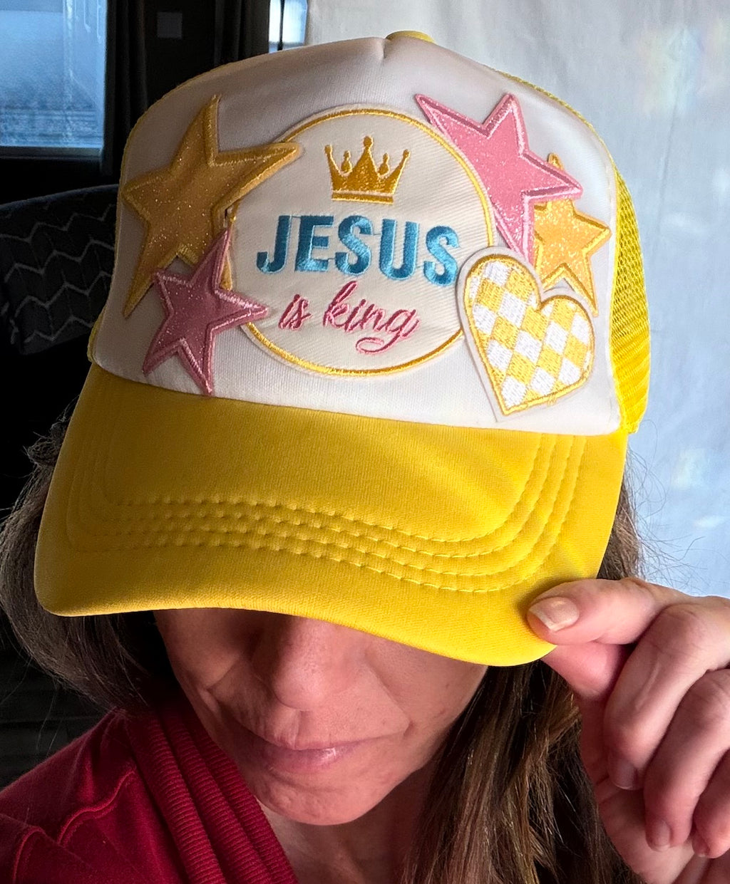 Jesus Is King Trucker Hat
