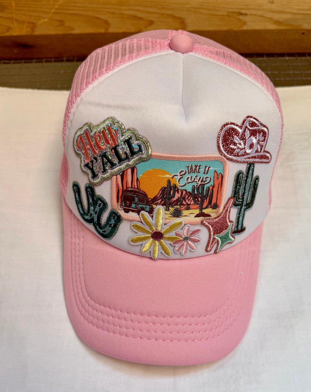 Take It Easy Desert Trucker Hat